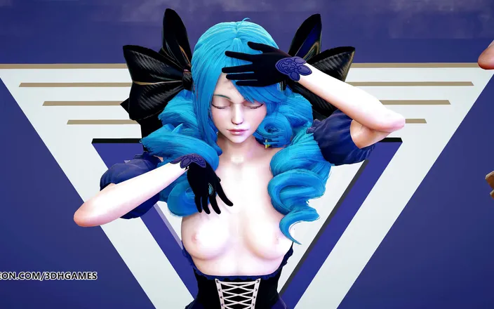 Mmd Momoland Baam Ahri Kaisa Evelynn Sexy Striptease League Of