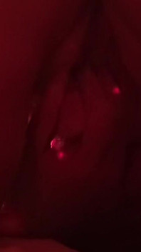 Masturbating