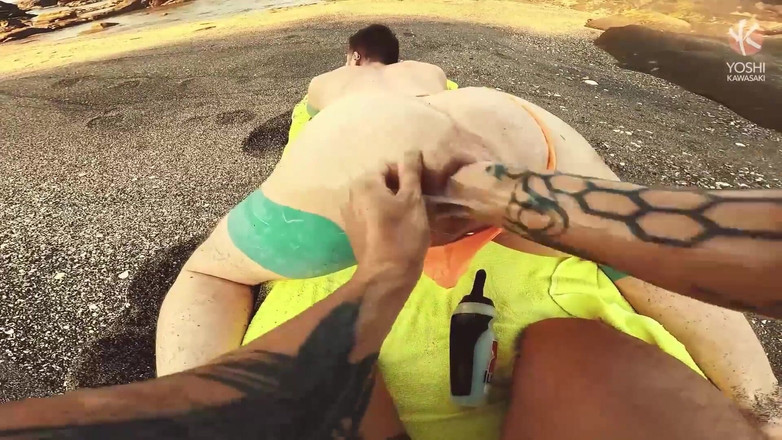 Yoshi Kawasaki XXX: Yoshikawasakixxx - Yoshi Kawasaki estira el agujero de Axel Abisi