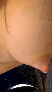 Hot Young Stepmom with Big Milk Tits Masturbating