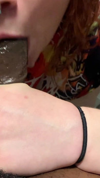 Katt Staxxx & Ahanu Reed Suck the Cum Out of Him Before Serving Him Food!!