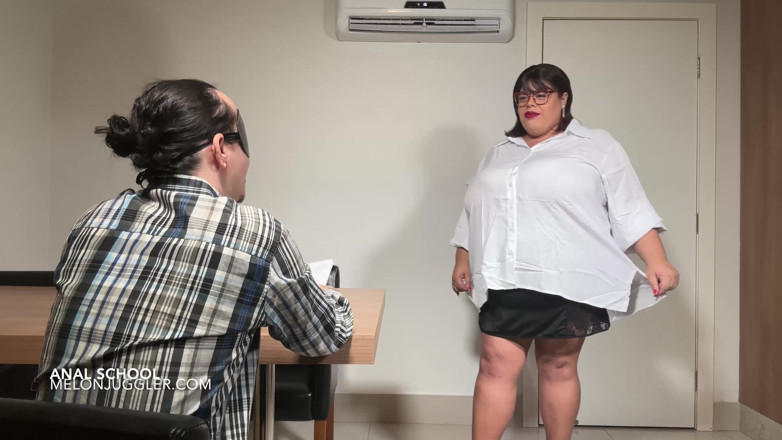 Angel BBW: Angel BBW the Ultimate Anal Student