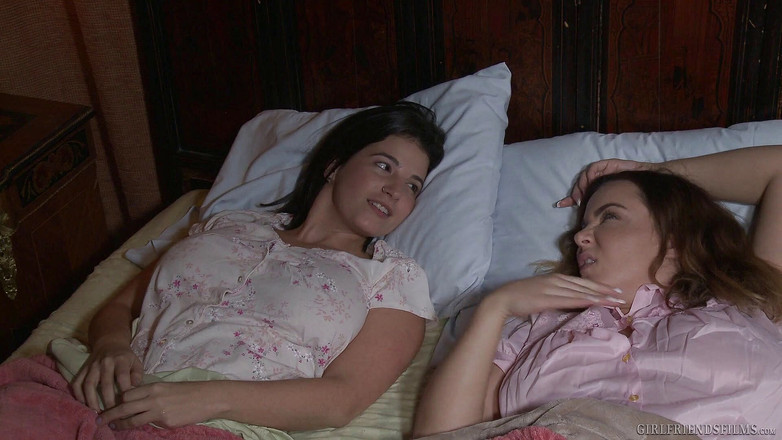 Girlfriends Films: Lesbian Couple Seduces Friend (pt 1) - Girlfriendsfilms