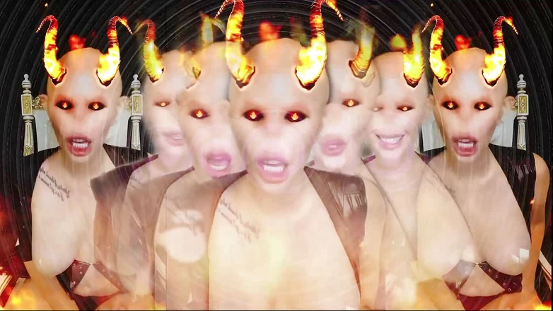 Goddess Misha Goldy: I am your lustful new religion and new dark GOD...