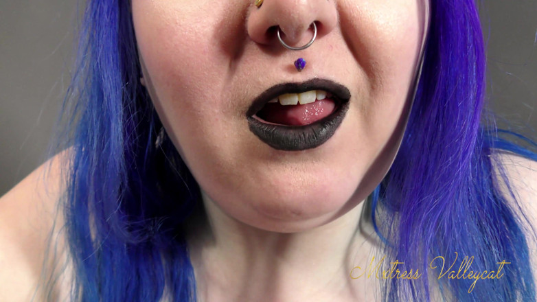 Mxtress Valleycat: Feticcio di rossetto nero