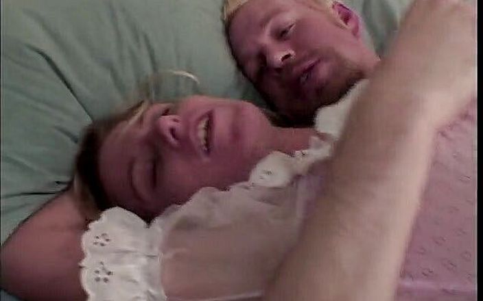 Stunning Blondes: Blonde fucked hard on the bed