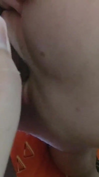 Deepthroat and Brushing Her Teeth with Cum