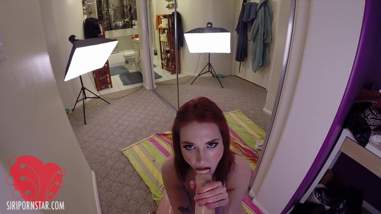 Siri Pornstar: Busty Siri Pornstar Plays with a Dildo!