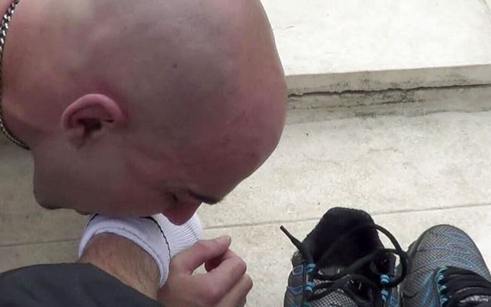 Sneaker gay: Extreme slave punishment and humiliation