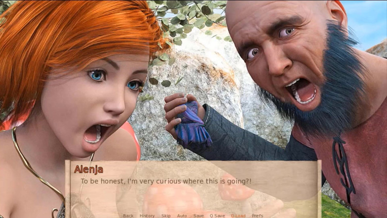 Visual Novels: Alenjas adventures part 30 - tiny fairy squirt too