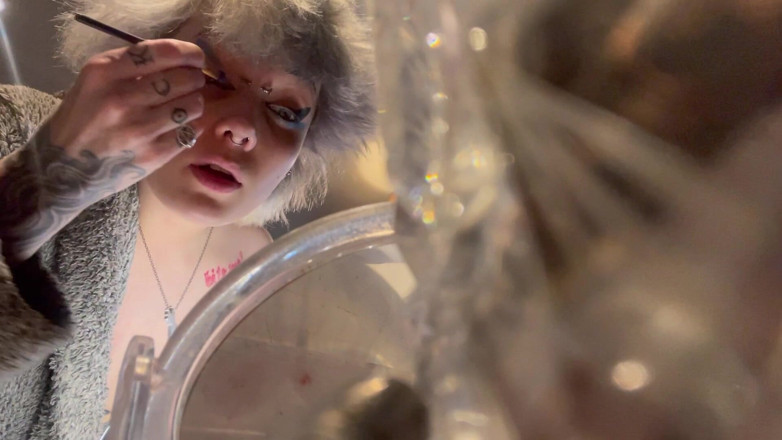 Glitterqueen1999: Giantess Tiny Man Watches Me Get Ready for Work Makeup...