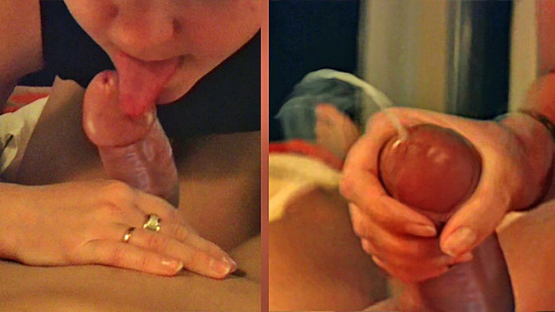 Screwdriverzz: 熟女吮吸鸡巴直到它喷出来