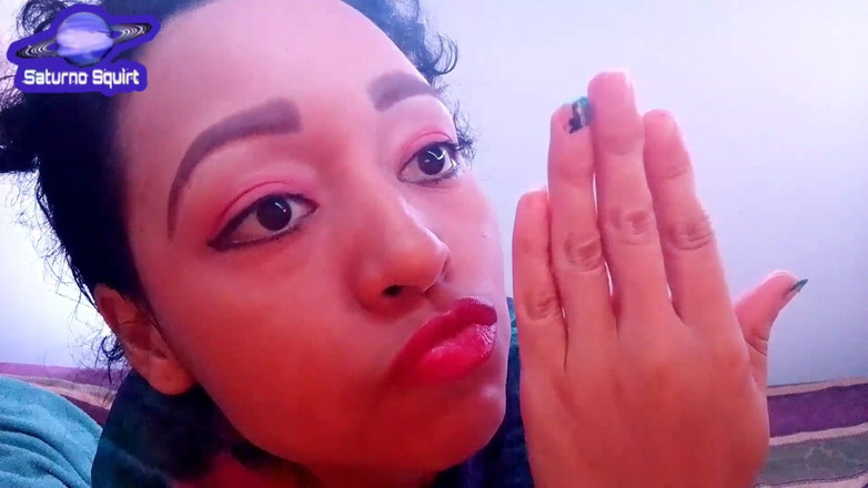 Saturno Squirt: Saturno潮吹き美容院は熱くなり、性的サービス、パイパンマンコオナニーも提供しています