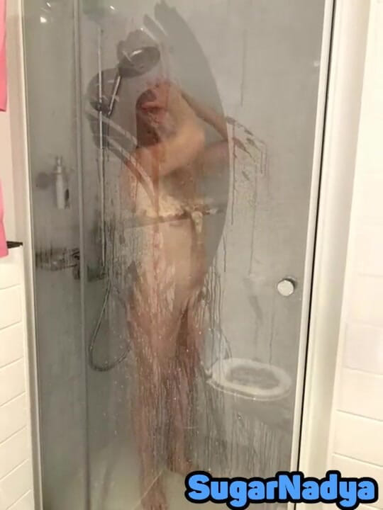 SugarNadya: Russian beauty SugarNadya saw in the shower and then we...