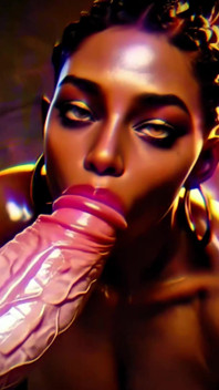 Big Boobs and Ass Ebony Goddesses - White Cock Worship Dark Asmr & Extreme Contrast (4k Ai Animated Porn)