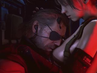 Jackhallowee: Sex with the Quiet One From Metal Gear