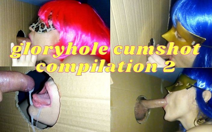 Mamo sexy: Gloryhole cumshot compilation 2