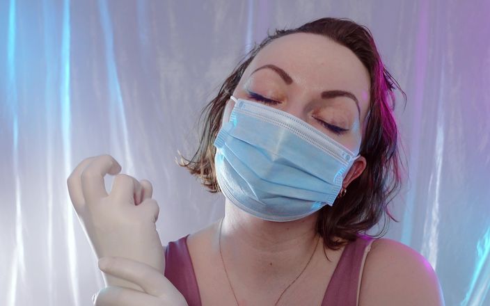 Arya Grander: ASMR with surgical gloves and medical mask - by Arya Grander -...