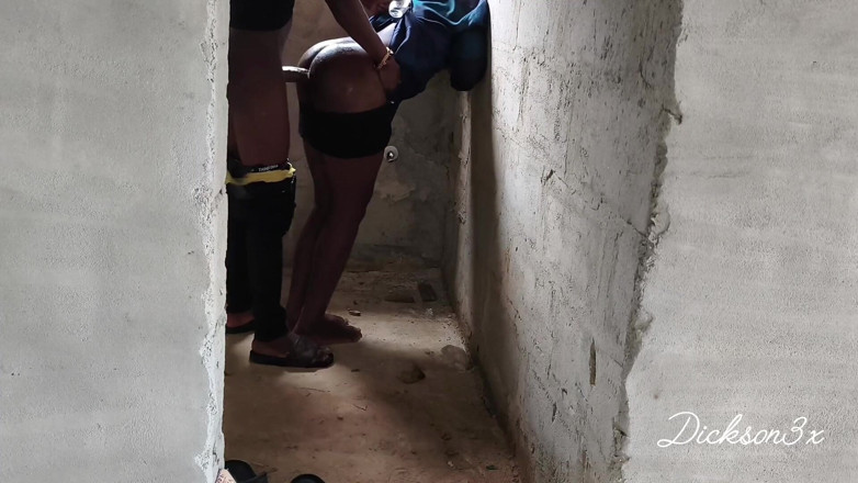 Dickass3x: Fucking Ebony Big Wasit Bussy Inside the Toilet of an...