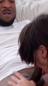 Liz Raindow fucks her best friend's boyfriend - Black man with huge cock