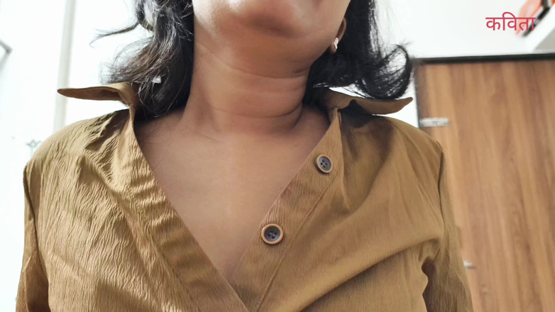 Kavita _zawazawi: Desi Indian Marathi Kavita bhabhi riding on Tatya lover Dick
