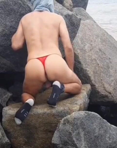 Ladysilvas: Ladysilva en culotte dans la nature - quelle salope coquine