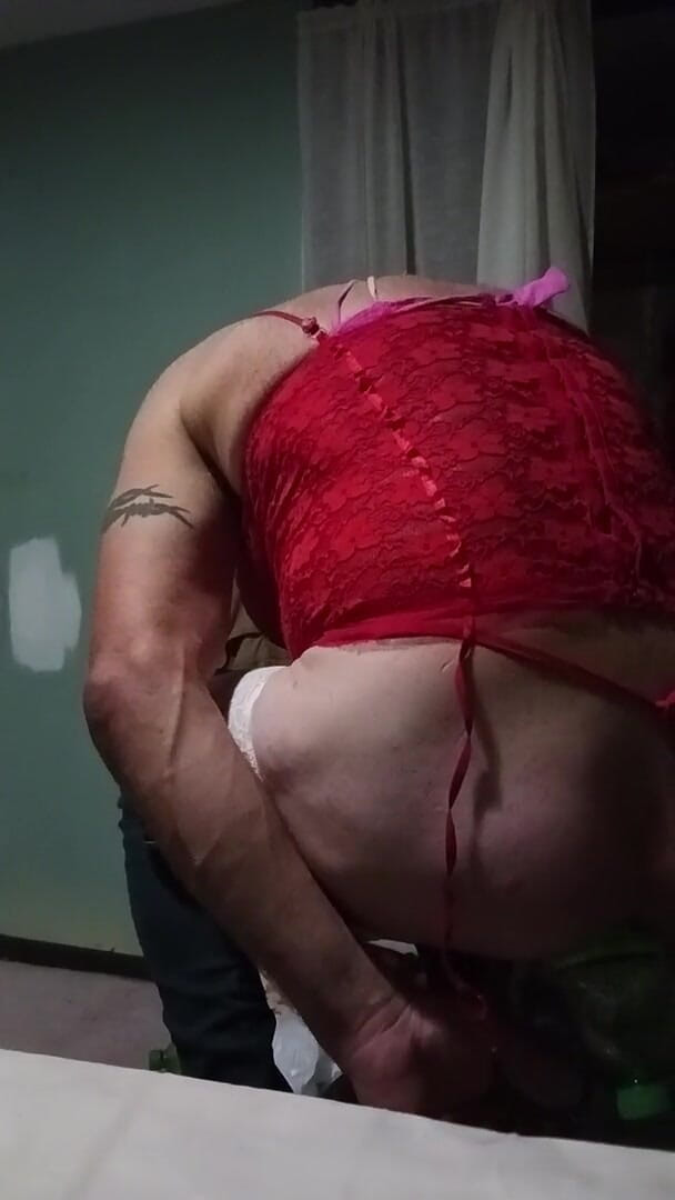 SpeedTecz: Two bottles inside my hot-stretched out ass hole