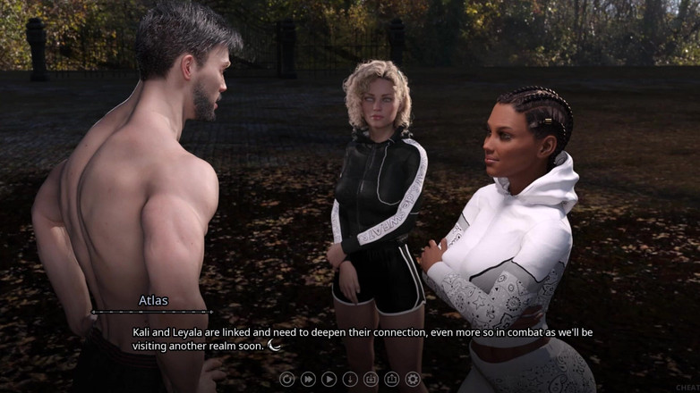 3D Cartoon Porn: The Seven Realms 17 - Leyala의 열정의 밤