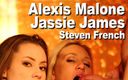 Edge Interactive Publishing: Jassie James &amp;amp; Alexis Malone &amp;amp; Steven French BGG suck fuck snowball