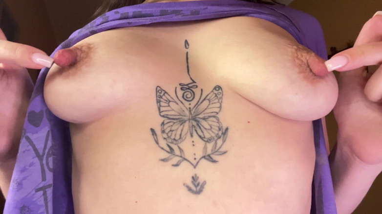 Kristi Ren: The MILF's Nipples Poked Through Her T-shirt, and She Couldn't...