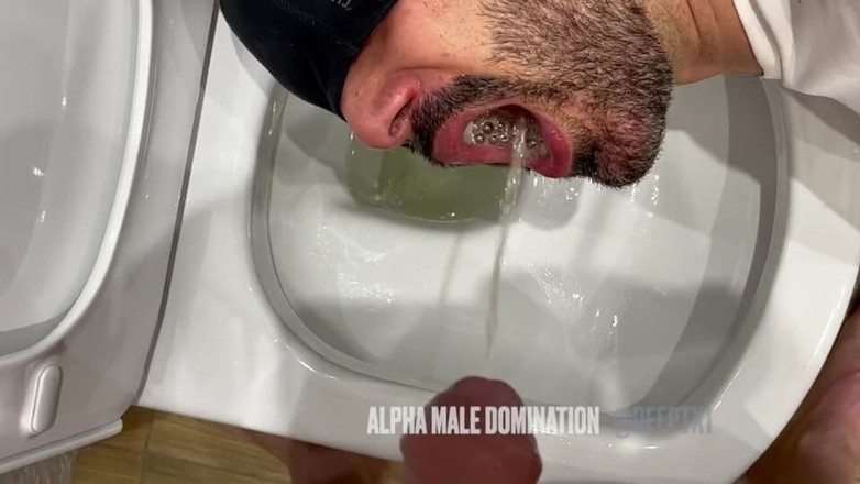 Deeptx1: 阿尔法男性操我的喉咙和尿在我的脸上