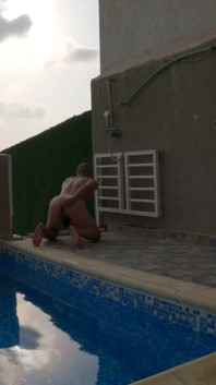 Risky Arab Gay Cruising Naked #public Beach #middleeast Voyeur #kuwait Got Caught!!