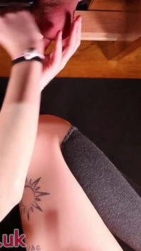 Petite Tattooed Chicks Getting Railed