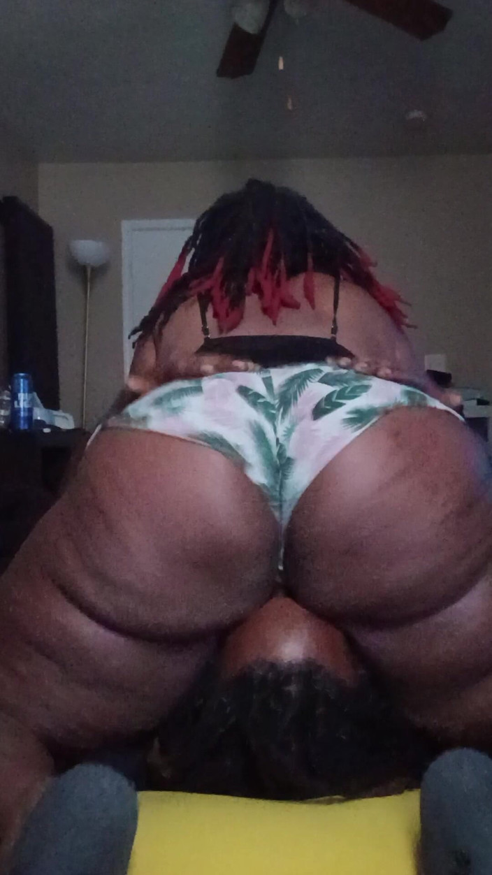 Camsandyams: Femdom - Face Fucked by Mature BBW Ebony MILF