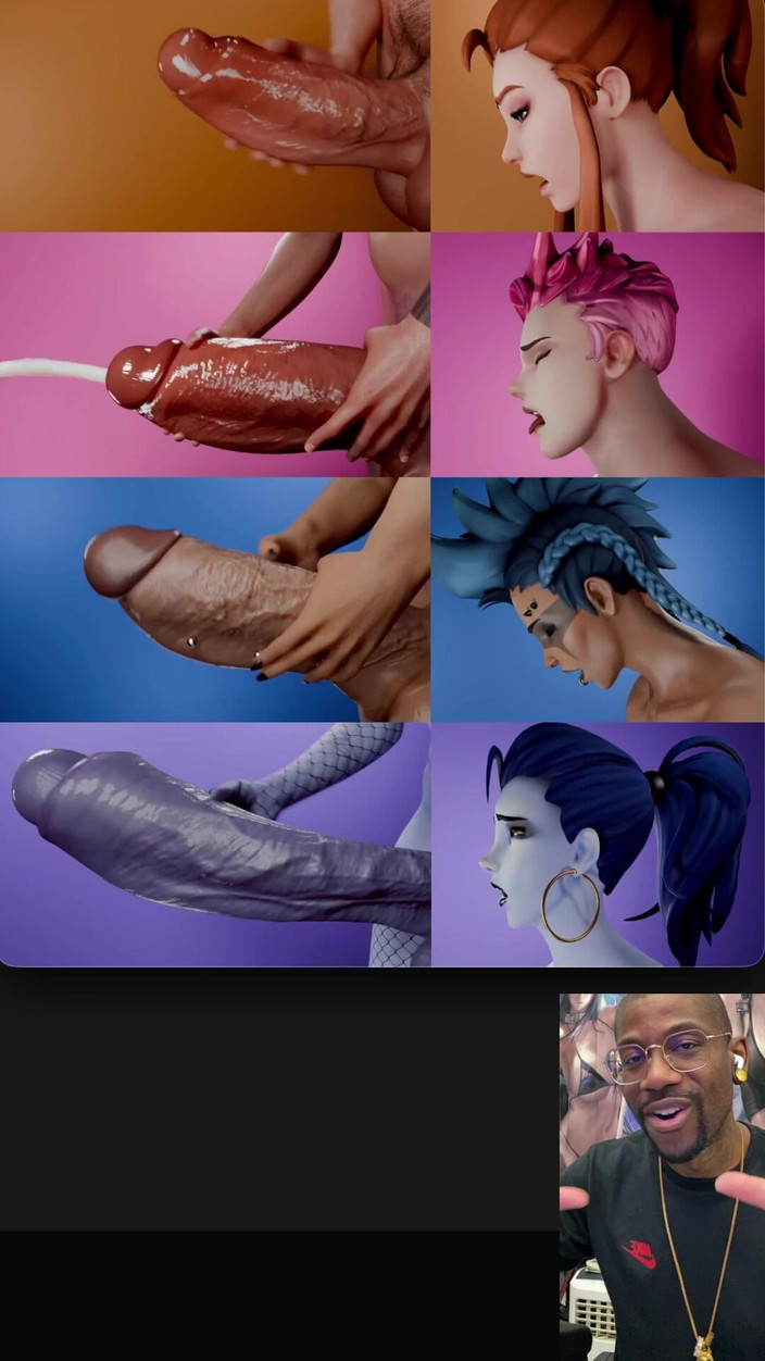 L6RD7BLU3 FUTA: Transgênero porra fodendo uma buceta apertada, overwatch transgêneros masturbando e...