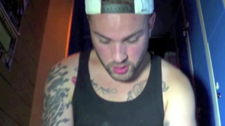 HARD PORN STUDIO: Hard sneaker submisisonin locker room