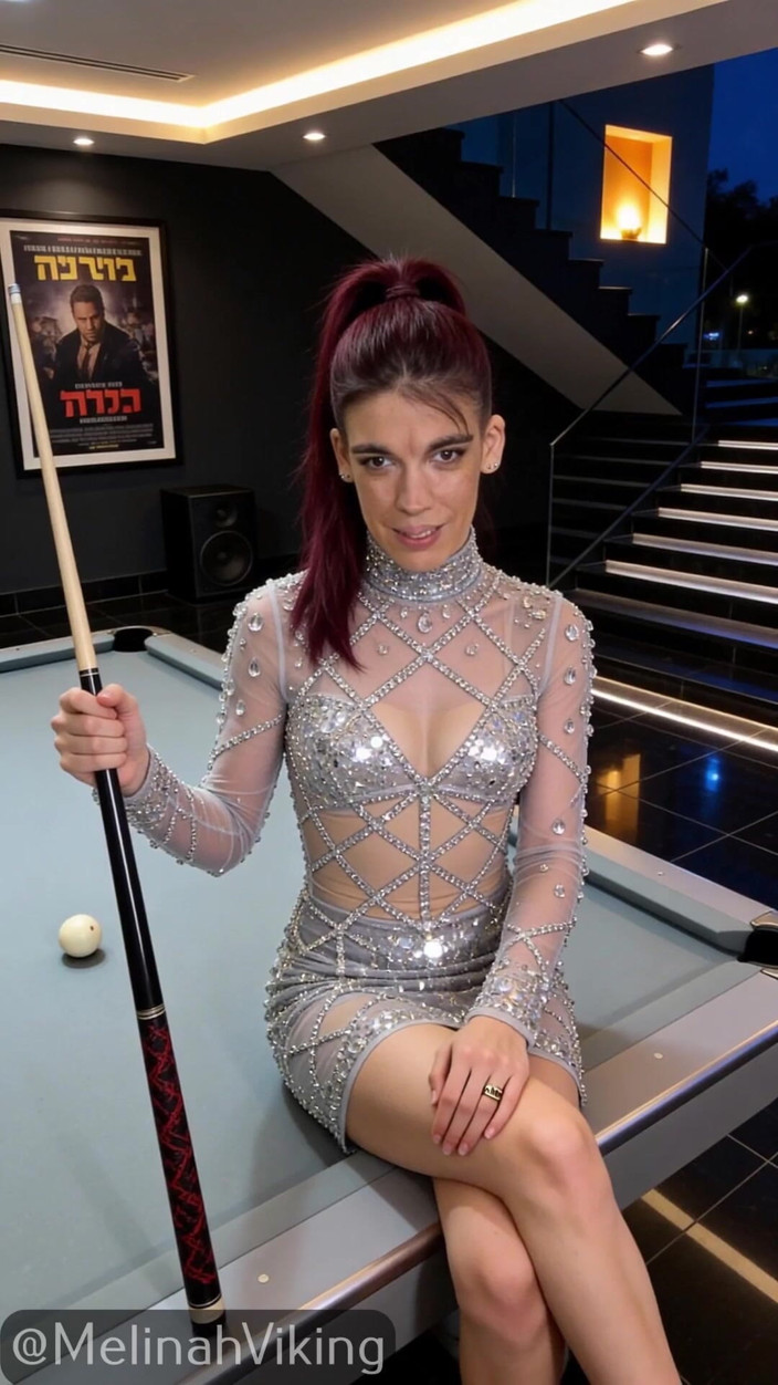 Melinah Viking: Grey Pooltable