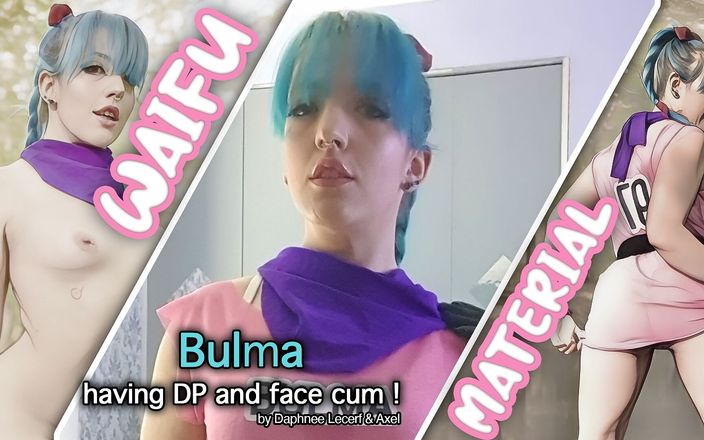 Daphnee Lecerf: Bulma asking for a DP and face cum !
