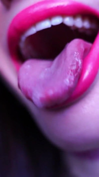Pink Lipstick Kiss