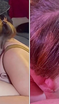 Granny Bambi: Deep Throating, Cocksucking GILF
