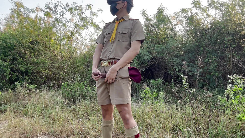 SinglePlayerBKK: Naughty Boy Scout Cum in