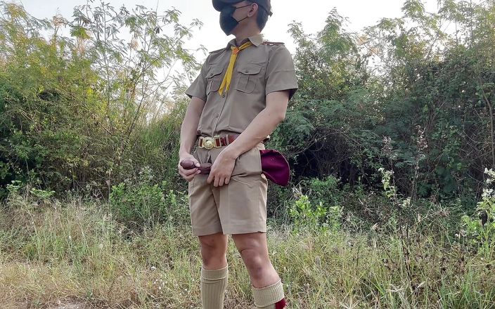 SinglePlayerBKK: Naughty Boy Scout Cum in