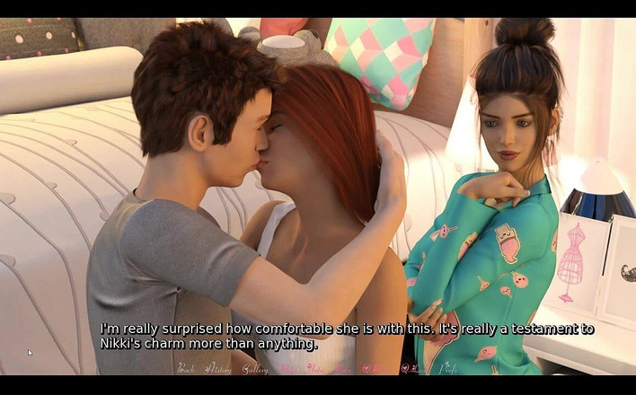 Erotic Krisso: Moje nevlastní sestra, moje spolubydlící Nikki miluje mého ptáka