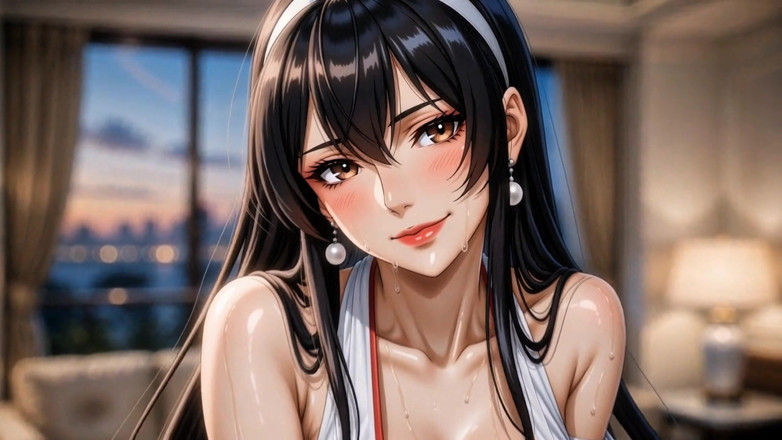 Stories&Anime: 3D Chizuru Kagura Creamy Milk Leak - Busty Solo Fuck