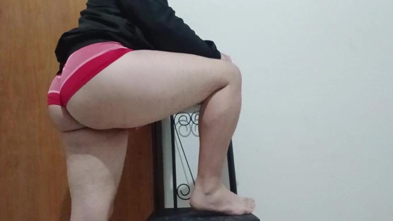 amateurbrazilian: Showing You My Red Shorts