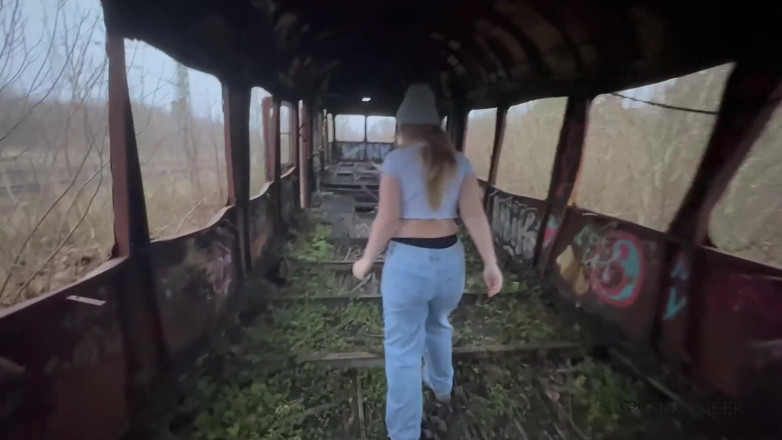 Maja Meer: He and I in the Abandoned Place... and My T-shirt...
