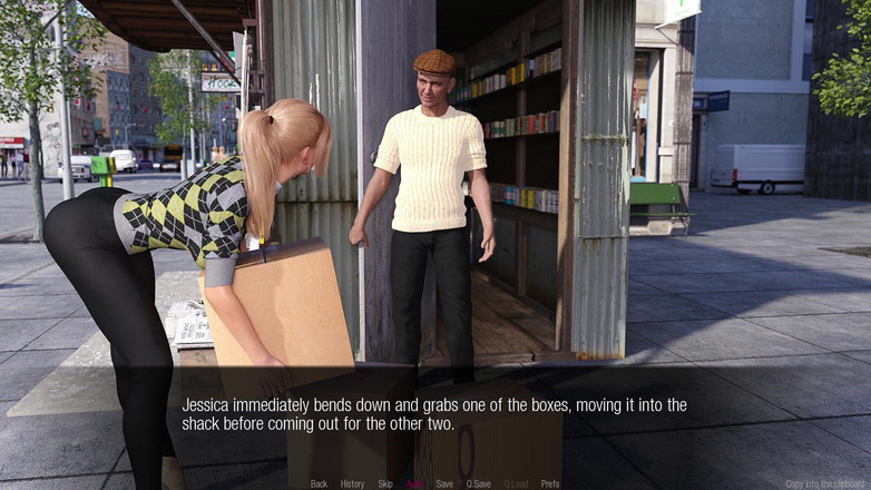 Porngame201: Tvrdé zprávy Jessica O'Neil - Gameplay Through # 5 - 3D hra, porno hra, HD, 1080