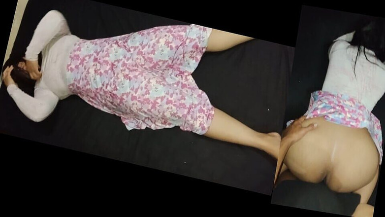 Ayuningsih: Трахаю вечером в красно-белом платье