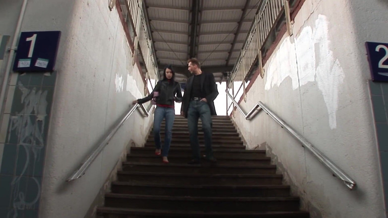 Nightclub Amateur Series: Delightful brunette gets load in her mouth