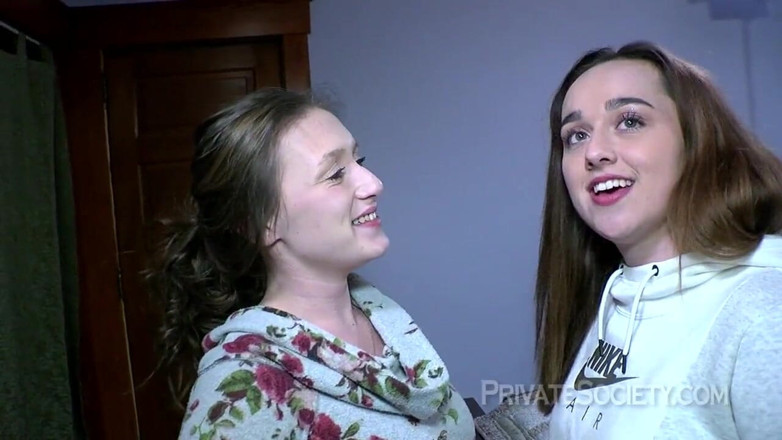 Private Society: Lesbian college roommates fuck